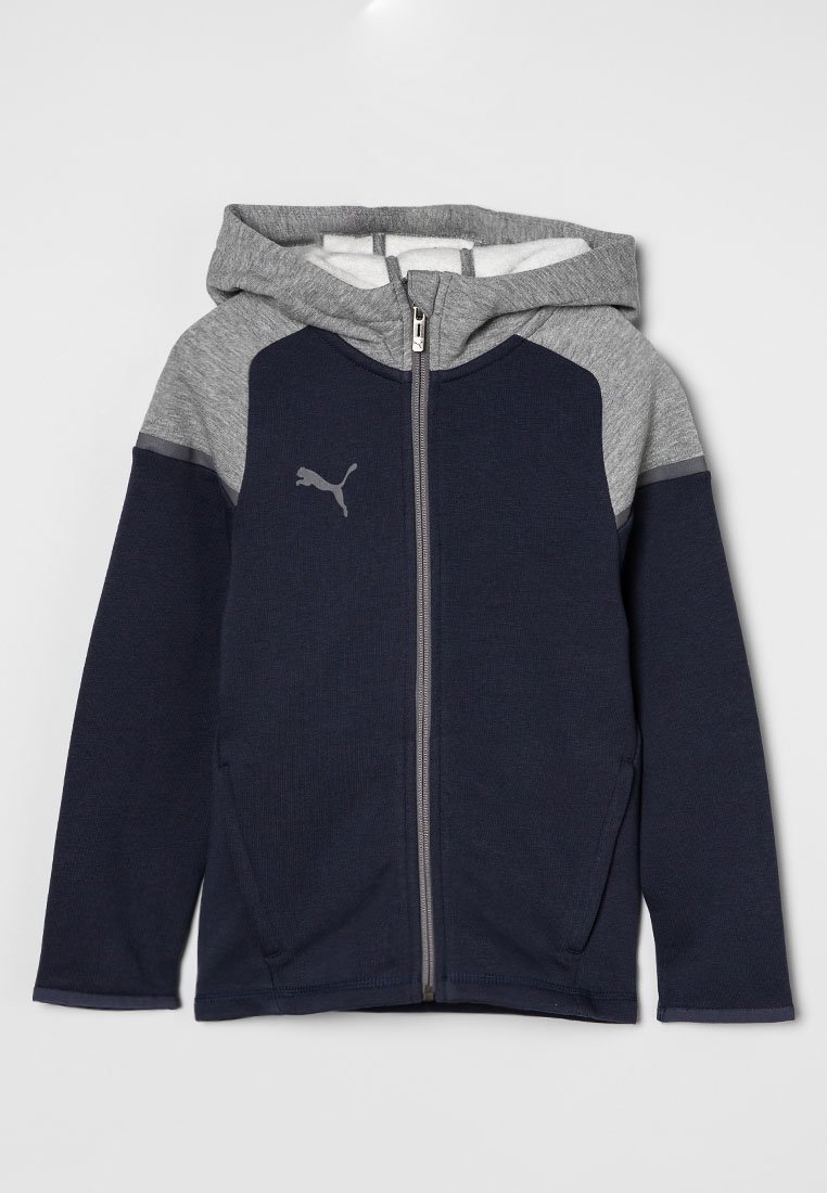 Puma Sweater met rits blauw