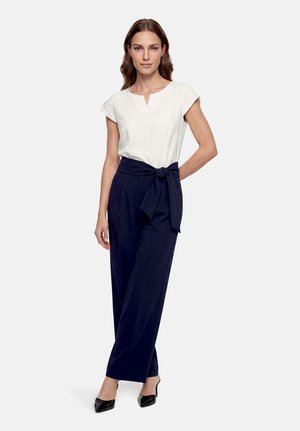 Betty Barclay, MIT EINGRIFFTASCHEN - Tuta jumpsuit - patch dark blue cream