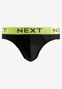 Next TEN PACK - Bokserit - black metallic colour waistbands