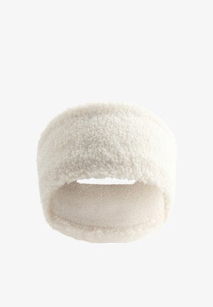 OYSHO, FAUX-SHEARLING HEADBAND - Cache-oreilles - ecru