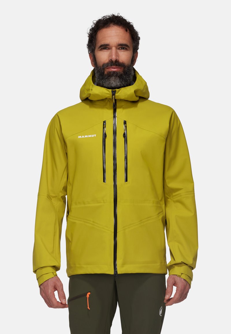 Mammut TAISS HOODED - Giacca hard shell - aura black