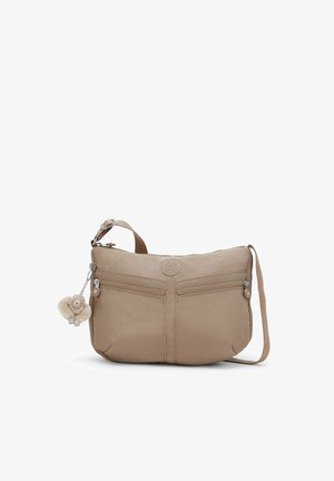 Kipling, BASIC IZELLAH UMHÄNGETASCHE 33 CM - Schoudertas - tan beige