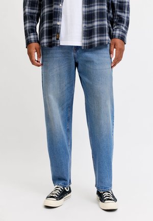 Jack & Jones, JJICHRIS JJORIGINAL AT 044 SN PLS - Džínsy s rovným strihom - blue denim