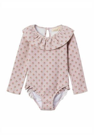 Lil' Atelier PRINT - Ujumistrikoo - violet ice