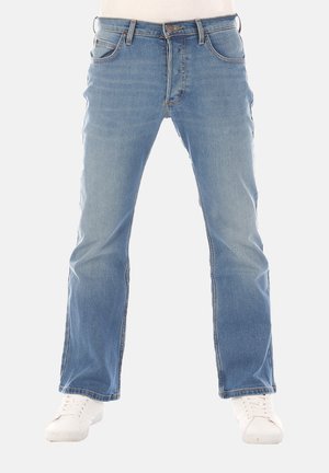 DENVER - Bootcut jeans - blue used fever