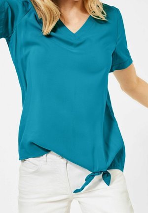 Camicetta - mottled blue