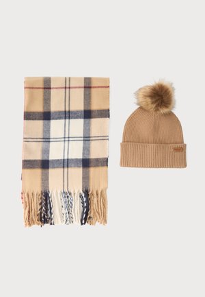 Barbour, DOVER GIFT SET - Плетена шапка - multi-coloured