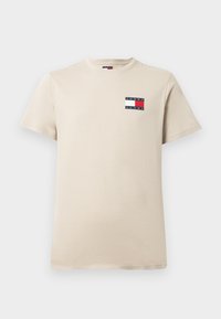 SLIM ESSENTIAL FLAG TEE - Lihtne T-särk - gulf sand