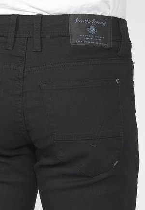 Koroshi STRETCH  - Tiesaus kirpimo džinsai - black