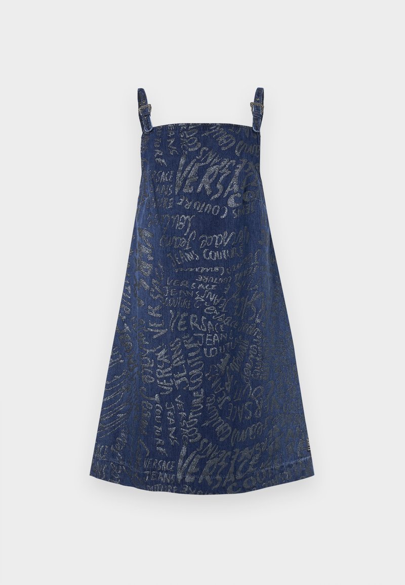 Versace Jeans Couture Jeansjurken blauw denim/bluedenim Versace Jeans Couture Jeansjurken blauw denim/bluedenim