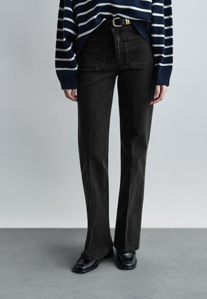 DOMPAY - Bootcut farmer - noir