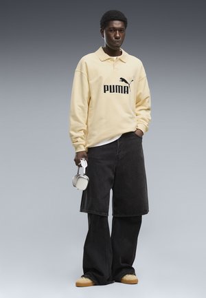 Puma, ESSENTIALS ELEVATED NO. 1 RELAXED POLO - Longsleeve - buttercream