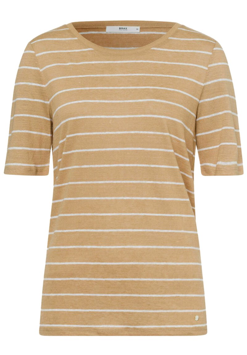 Damen T-Shirts | BRAX COLLETTA T-Shirt print bast/beige - BP59479 Damen T-Shirts | BRAX COLLETTA T-Shirt print bast/beige - BP59479