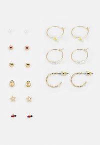 DAISY HOOP & STUD 9 PACK - Brincos - gold-coloured