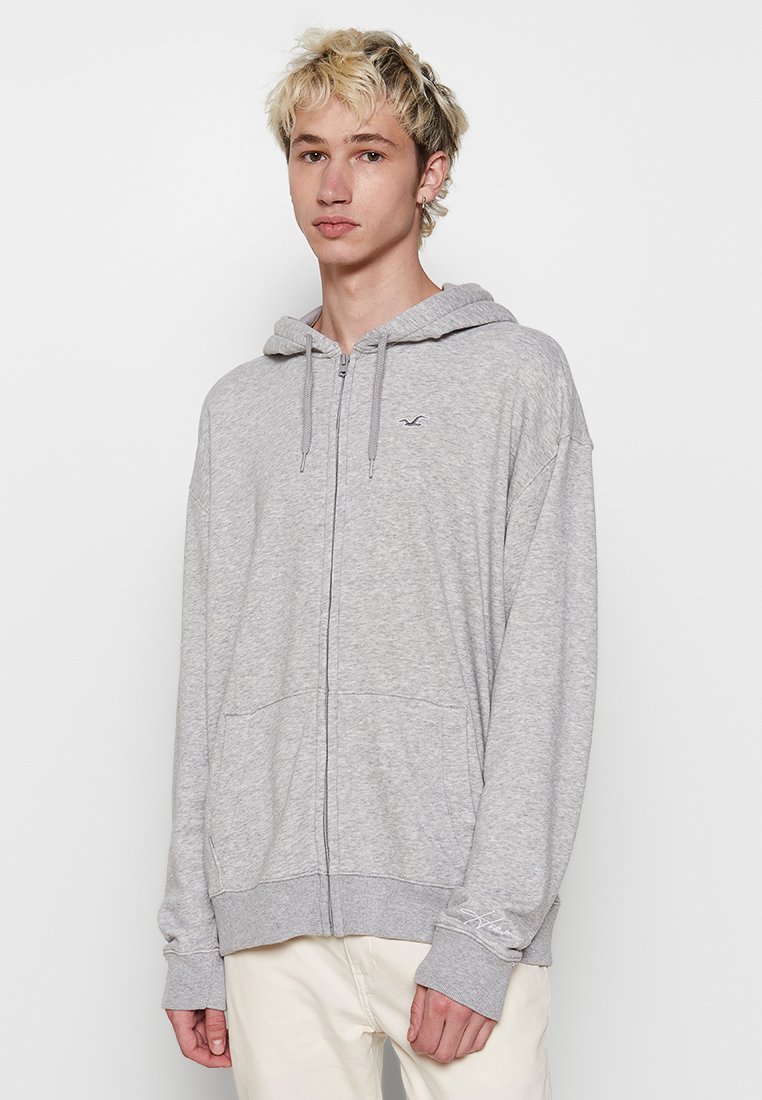 Bluză de molton cu fermoar