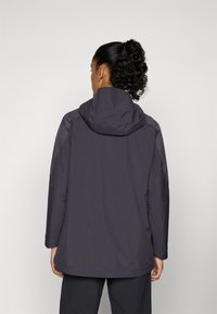 Jack Wolfskin UNBOUND ADVENTURE - Vodotesná bunda - phantom