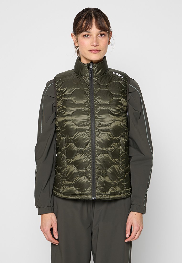 Björn Borg Bodywarmer grijs Björn Borg Bodywarmer grijs