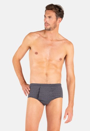 Eminence, SLIP TAILLE HAUTE OUVERT HOMME EMINENCE - Slip - marine
