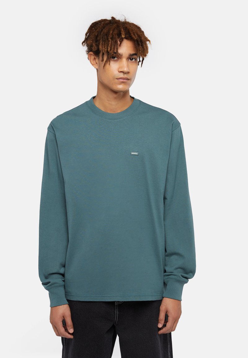 Dickies CLANCY HEAVYWEIGHT TEE LS - Pitkähihainen paita - lincoln green
