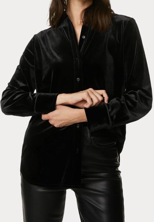 Overhemd - mottled black