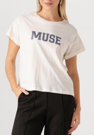 LOU  - T-shirt print - navy