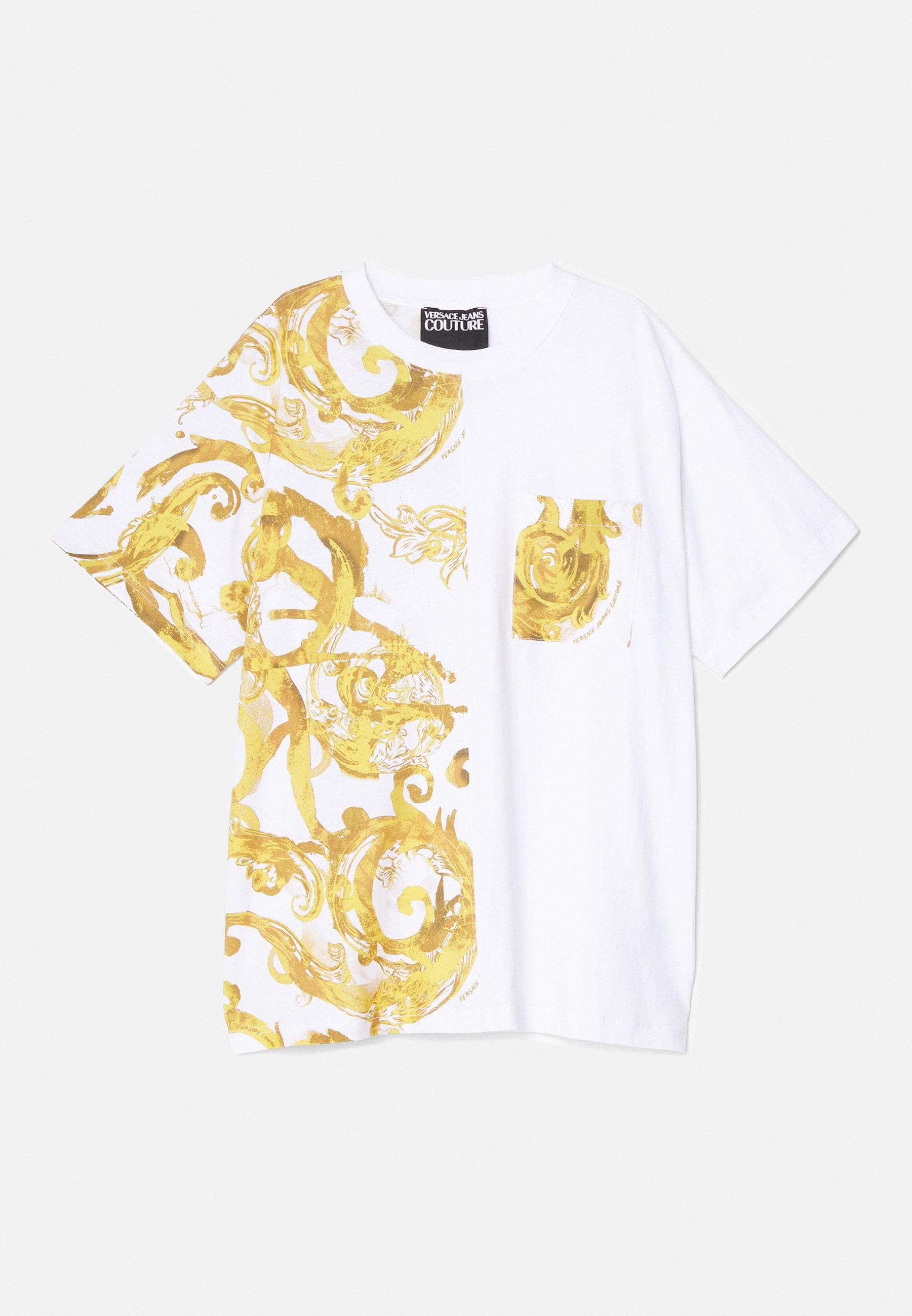 Versace Jeans Couture - T-shirt z nadrukiem/biały - Zalando.pl