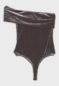 BREE BANDED BODYSUIT - Triko s potiskem - shark/gunmetal