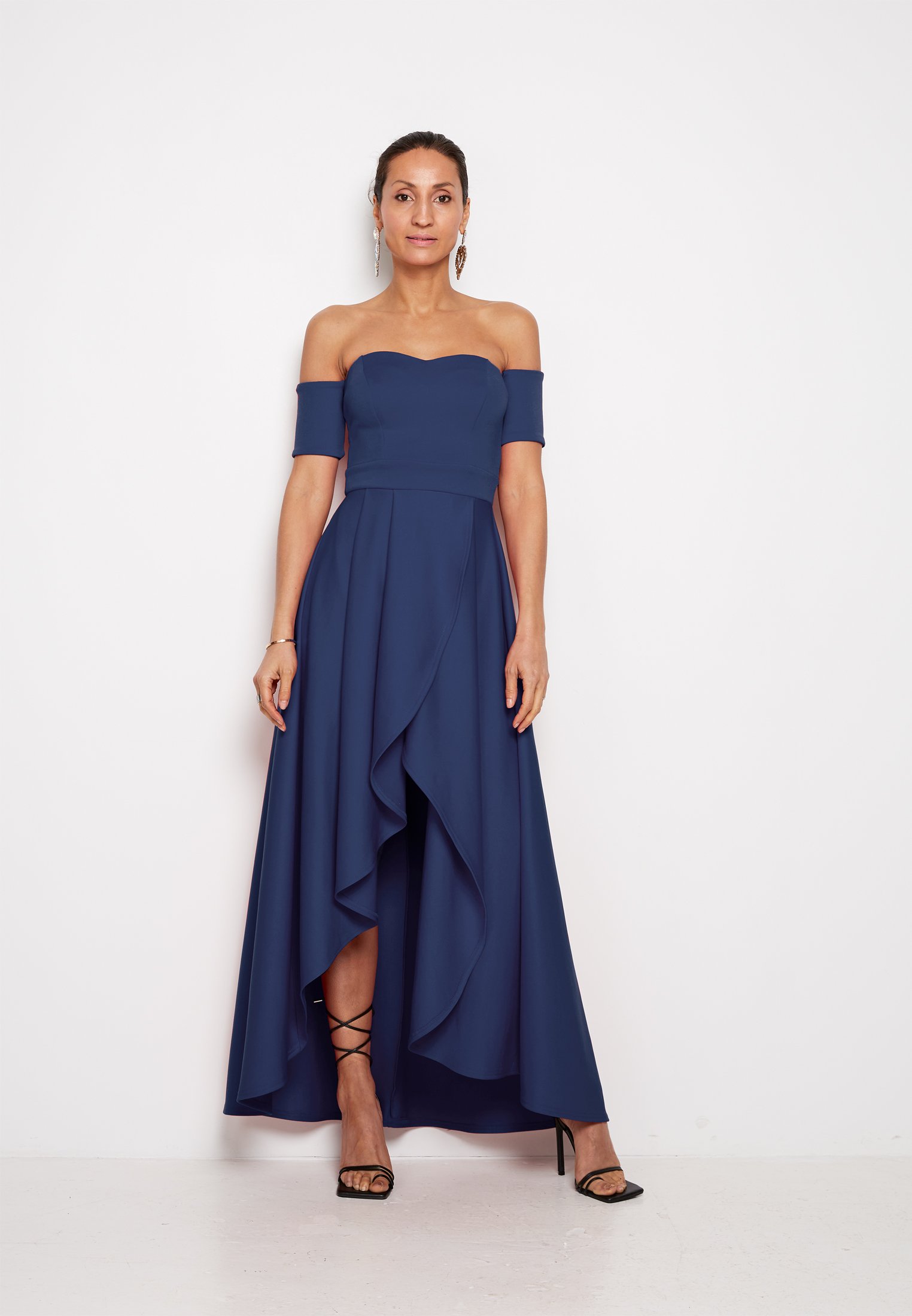 True Violet SWEETHEART BARDOT - Vestito lungo - blue/blu - Zalando.it