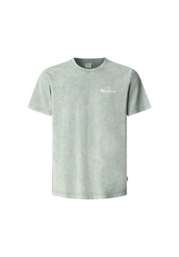 TERELL TEE - Printtipaita - sage green