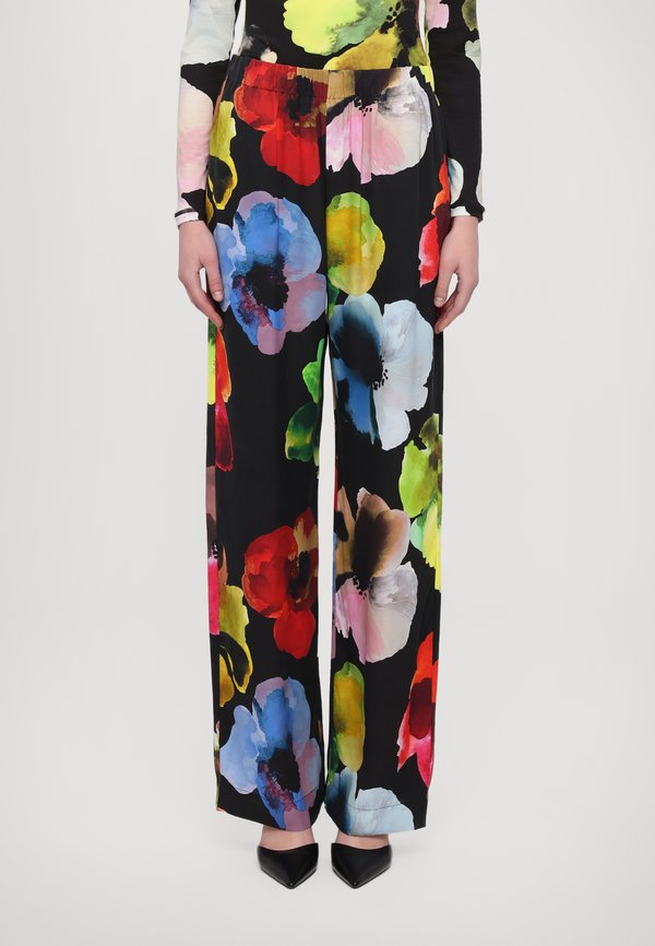 LONG PANTS - Trousers - watercolor bloom