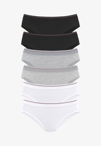 Non sélectionné, grau-meliert + weiß + schwarz