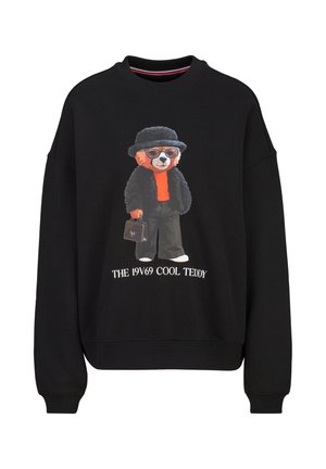19V69 Italia, 19V69 ITALIA SWEATSHIRT WILLOW TEDDY - Sweatshirt - black