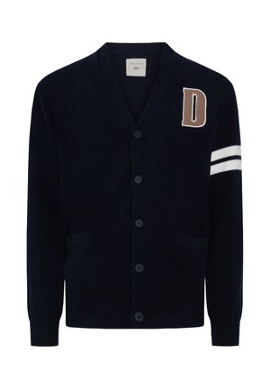Cardigan - blue solid