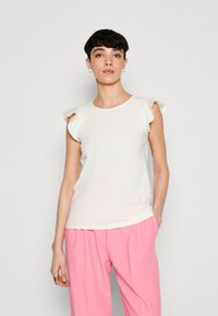 Anna Field T-shirts med print - off-white