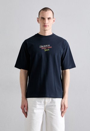 LOOSE FIT TEE - T-shirt imprimé - deep blue