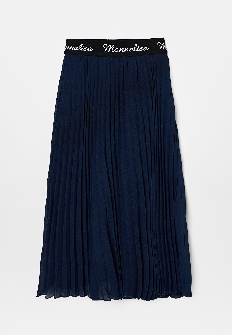 Monnalisa Plooirok donkerblauw