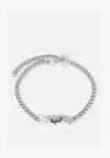 GOTHIC LOGO BRACELET UNISEX - Zapestnica - silver-coloured