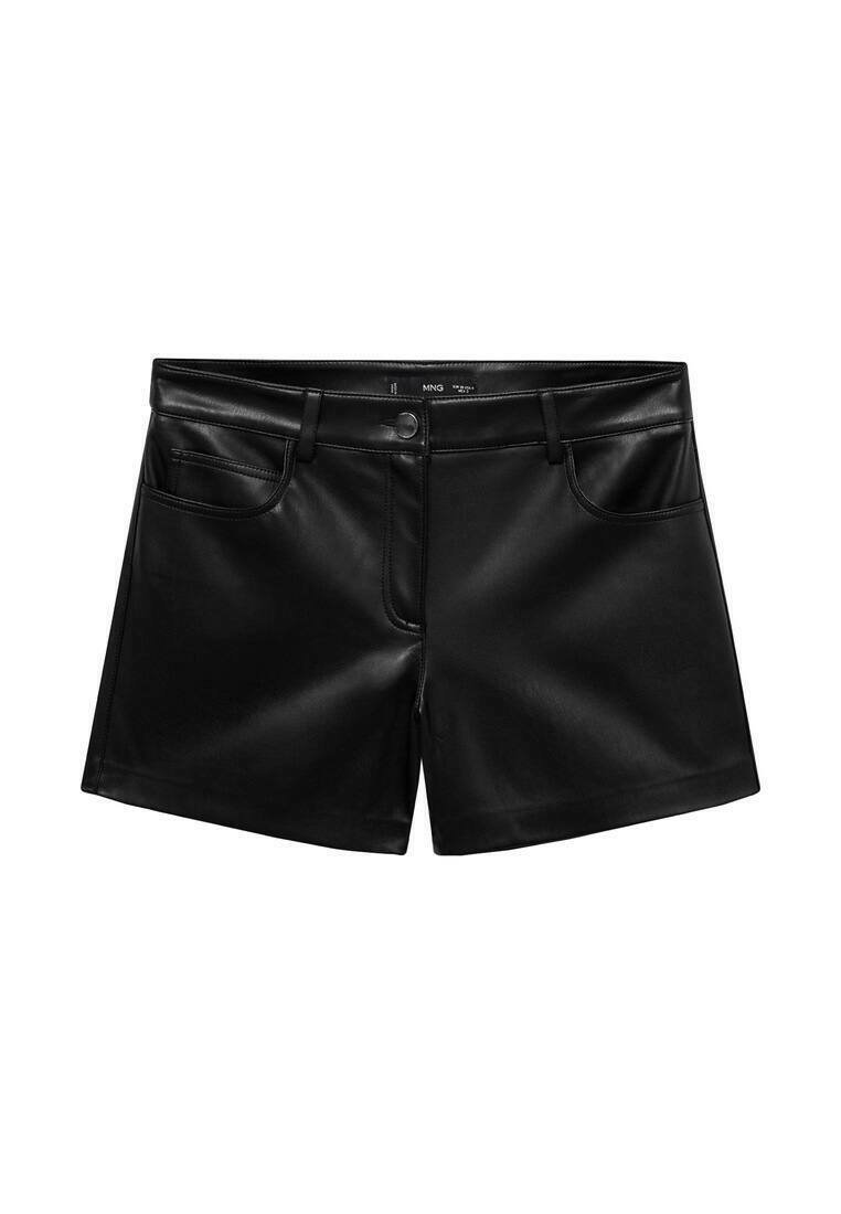 Mango Shorts zwart Mango Shorts zwart