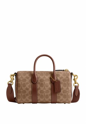 COACH COMPASS IN SIGNATURE CANVAS - Torba za vikend - tan multi