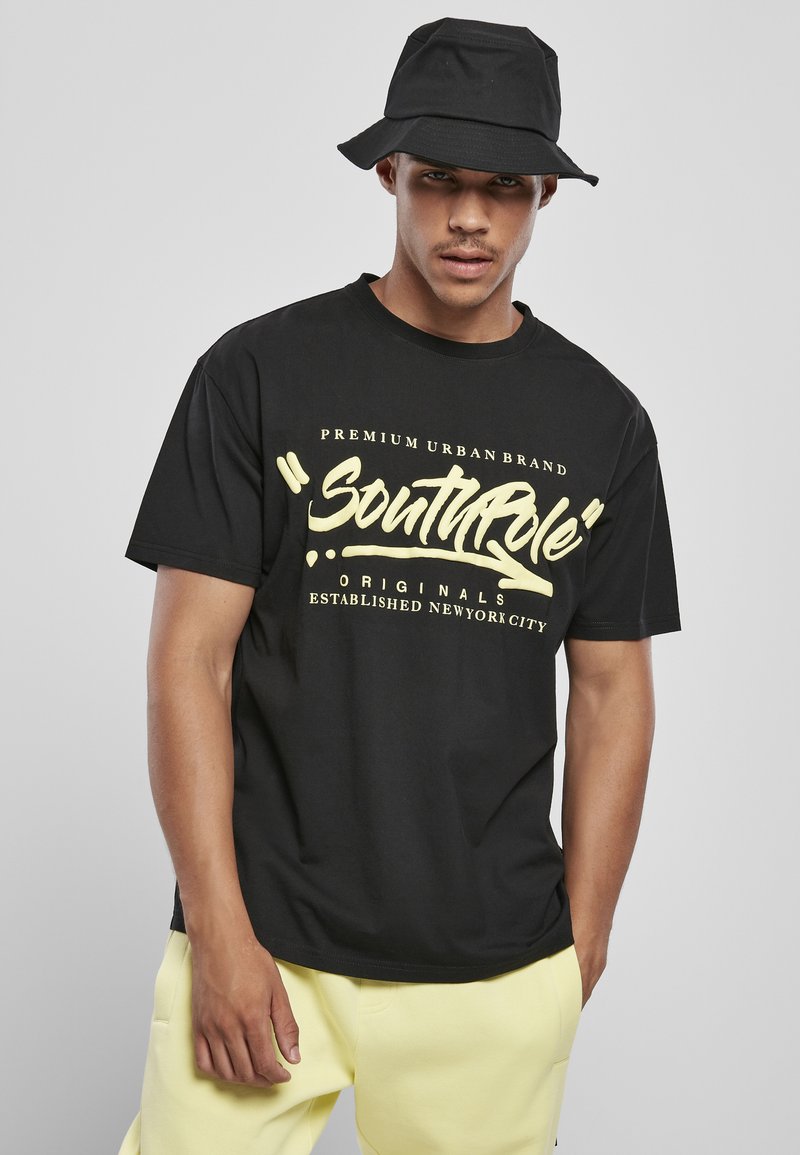 Southpole - Camiseta estampada - schwarz, Ampliar