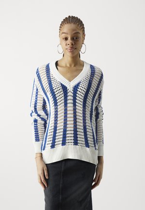 LIZZA VNECK - Jumper - deep blue