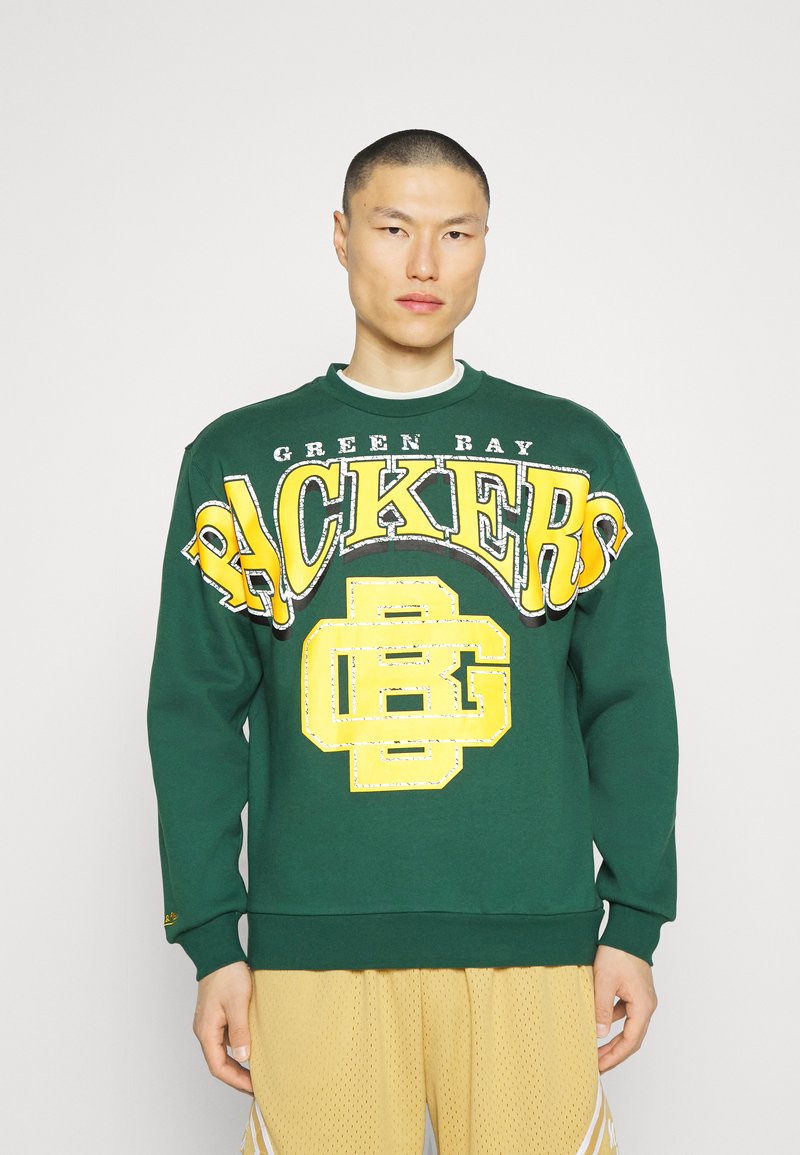 Mitchell & Ness NFL GREEN BAY PACKERS FASHION CREW Sweatjacke dark