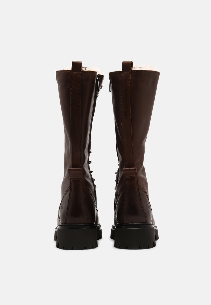 Damen Sneaker | Tamaris Snowboot/Winterstiefel maroon/braun - QE67533 Damen Sneaker | Tamaris Snowboot/Winterstiefel maroon/braun - QE67533