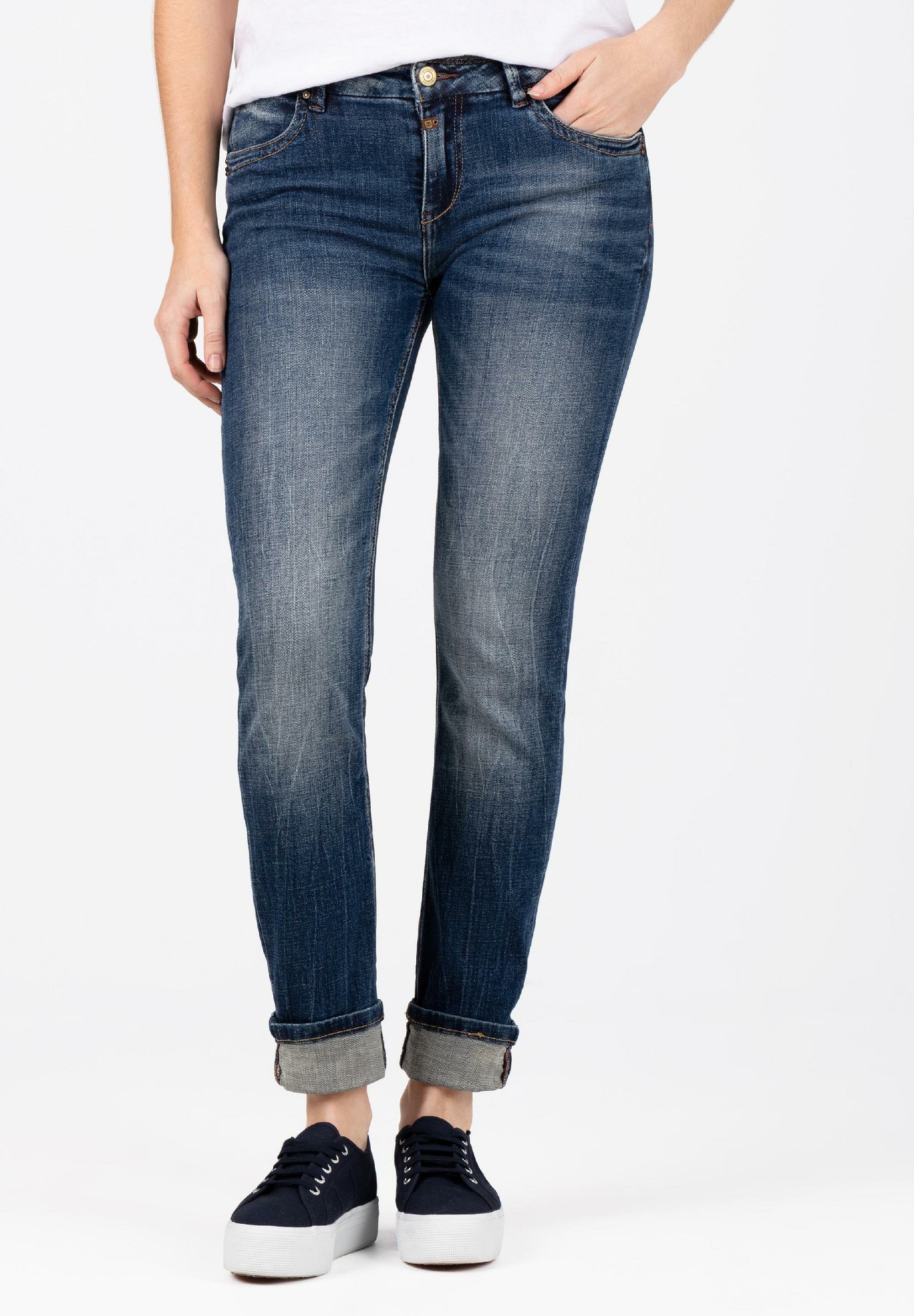 Jupe Denim Femme TIMEOUT - Coupe Droite Courte - Taille 25 - Bleu Délavé - Fermeture Boutons Logo