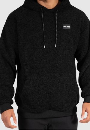 Jersey con capucha - black
