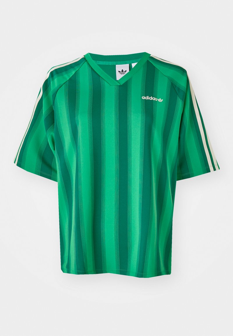 adidas Originals T-shirt print groen adidas Originals T-shirt print groen