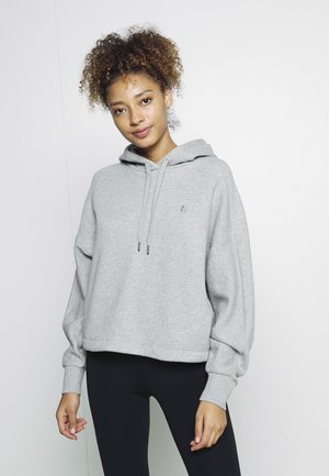 ESSENTIALS HOODY - Felpa - mid grey marl