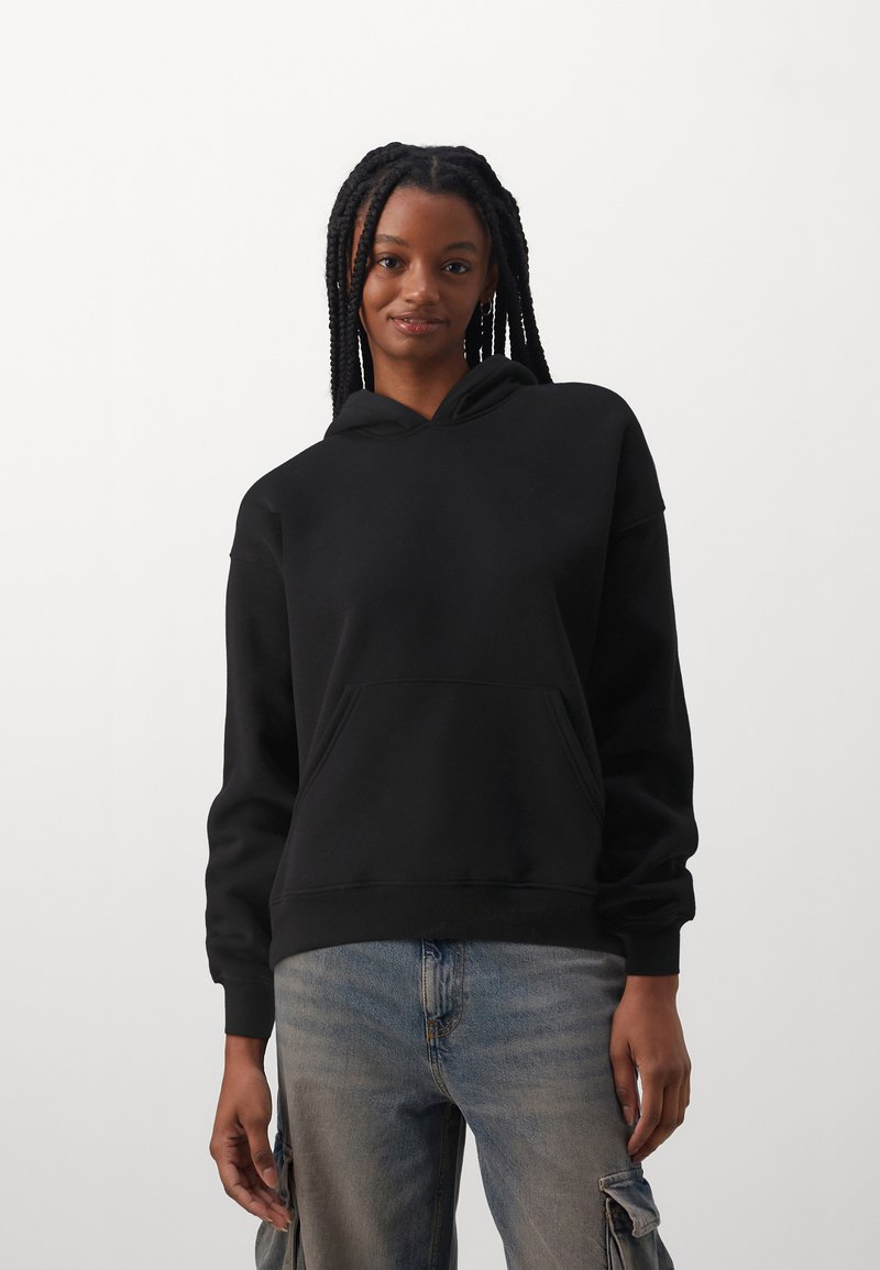 Gina Tricot BASIC ORIGINAL HOODIE - Sweatshirt - black
