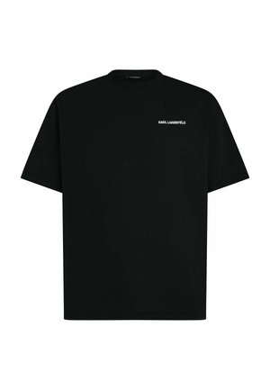 KARL LAGERFELD, KARL LAGERFELD T-SHIRT APRÃˆS SKI CLUB LOGO - T-shirt imprimé - black