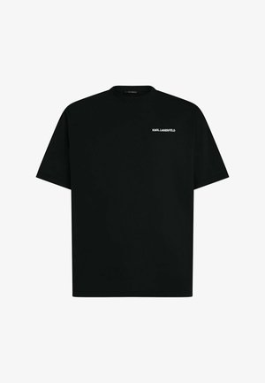 KARL LAGERFELD, KARL LAGERFELD T-SHIRT APRÈS SKI CLUB LOGO - T-shirt imprimé - black